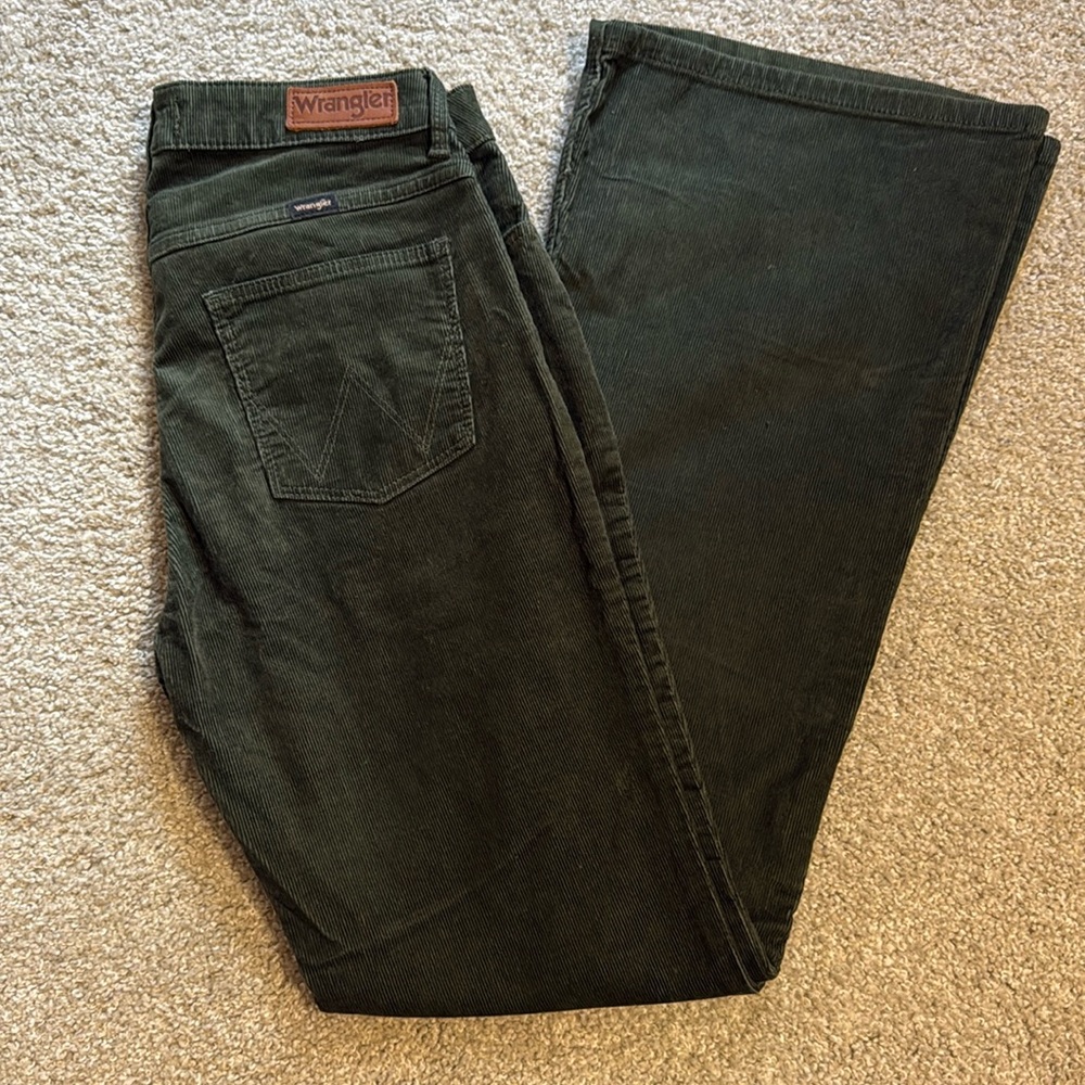 Wrangler, high-rise flare